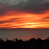 Santa Catalina Island Sunset, California: As seen from Newport Beach, California
