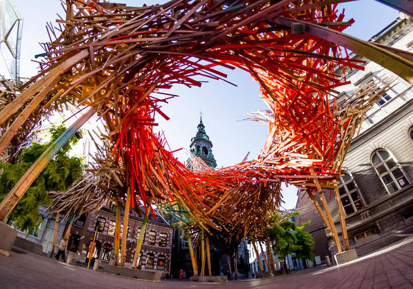 what to see in one day in Mons, Belgium_traveling tips_Arne Quinze art installation (4)