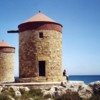 Ancient Windmills, Island of Rhodes