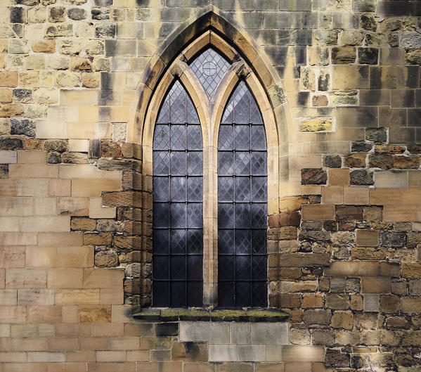 Arched window Northallerton Church