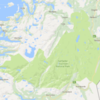 Map of Svartisdal, Norway.  Courtesy of Google Maps