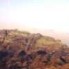 Settlements along a ridge, North Yemen