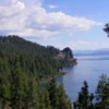 Lake Tahoe, as seen from Logan Shoals Vista Point, Nevada