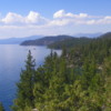 Lake Tahoe, as seen from Logan Shoals Vista Point, Nevada