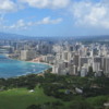 Views of Honolulu from Diamond Head State Monument