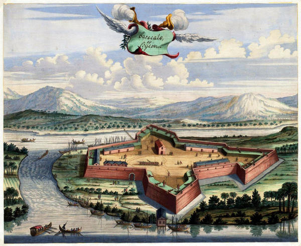 Antique_print_of_the_Batticaloa_Fort,_1672
