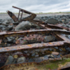 Wreck of trawler, Nova Scotia