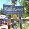 Signage at Cars Land, Disney California Adventure Park