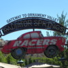 Radiator Springs Racers signage, Cars Land, Disney California Adventure Park