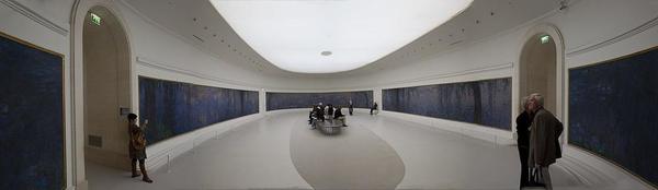 Panorama_Interior_of_Musée_de_l'Orangerie_2 By Jason7825