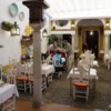 Small cafe in Santa Cruz, Seville