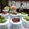 Part of the dinner buffet at the Grand Hotel, Nuwara Eliya