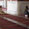 At prayers,  Jama Masjid, Delhi