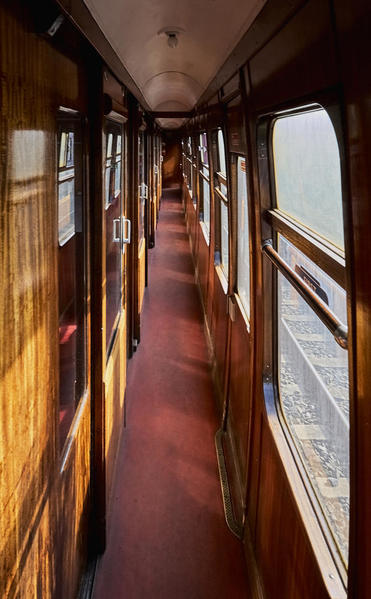 Corridor 1960's carriage.