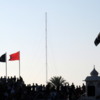 Flags, Wagah Border flag lowering ceremony, India &amp; Pakistan