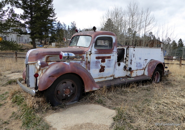 06 Old Fire Truck, Gold Hill