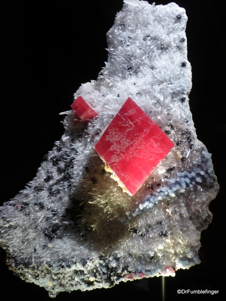 29 Denver Museum of Nature and Science. The Alma King Rhodochrosite