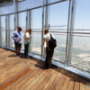 Views from the 148th floor of the Burj Khalif