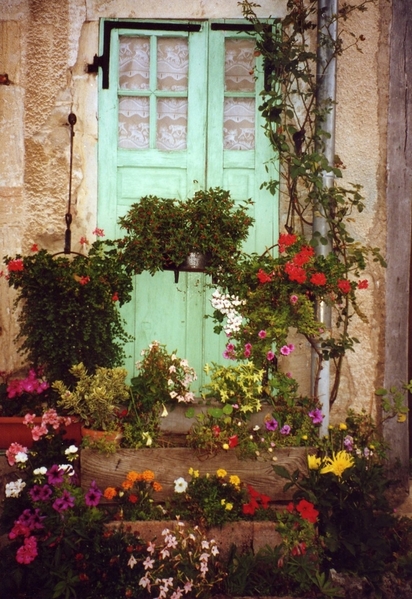 St Sabine Flowered Doorway