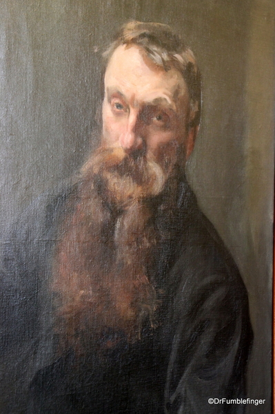 04 01 Paris 05-2013. Rodin Museum (40) John Singer Sargent. Portrait of Rodin