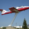 Snowbird jet, Moose Jaw, Saskatchewan