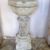 Old Baptismal Font, Ancient Spanish Monastery, Florida