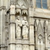 Detail, exterior of Barcelona Cathedral
