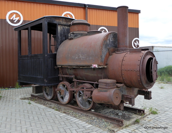 03 Yukon Transporation Museum. Portland Locomotive, 1888