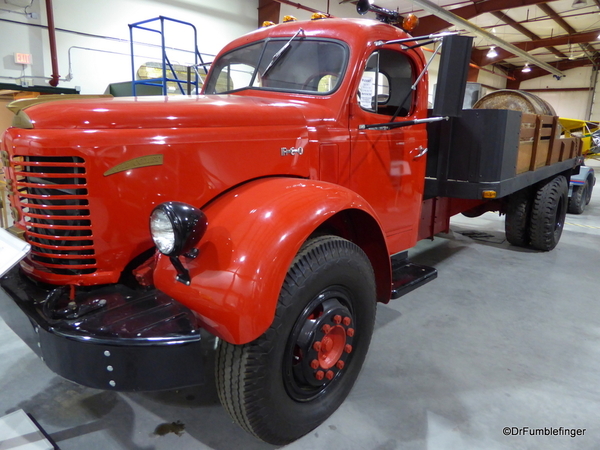 28 Yukon Transporation Museum. REO Gold Comet Truck, 1949