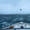 A storm at sea near Cape Horn