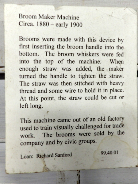 Broom Maker Note