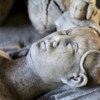 Lady Marmion - alabaster tomb effigy.