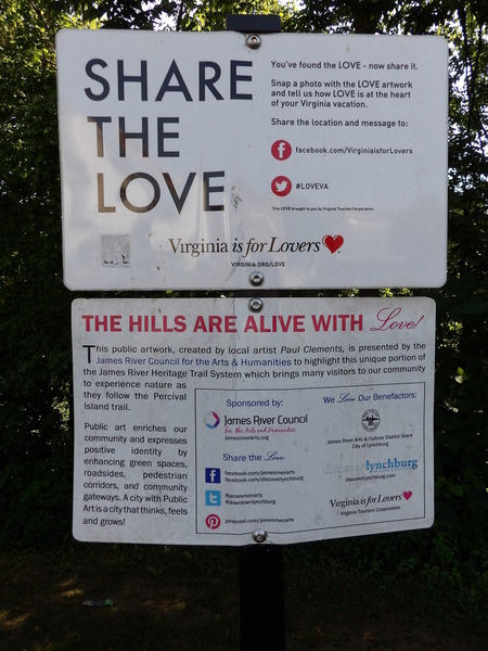 Share The Love Signage
