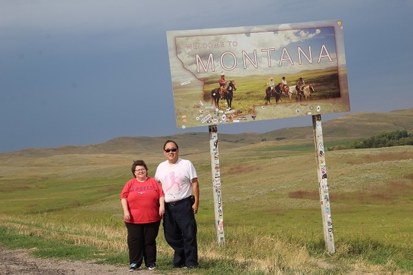 Montana Road Sign 2