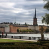 View from Stockholm City Hall's park