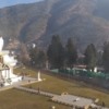 Bhutan Thimphu National Memorial Chorten from a hotel