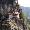 Bhutan Paro Taktsang Tiger Nest from the side