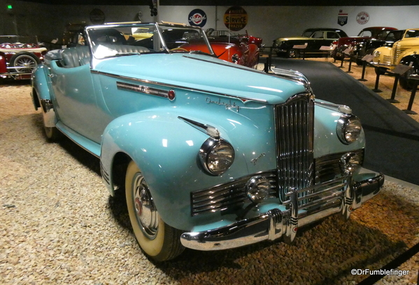 1942 Packard One Eighty convertible, National Automobile Museum (2)