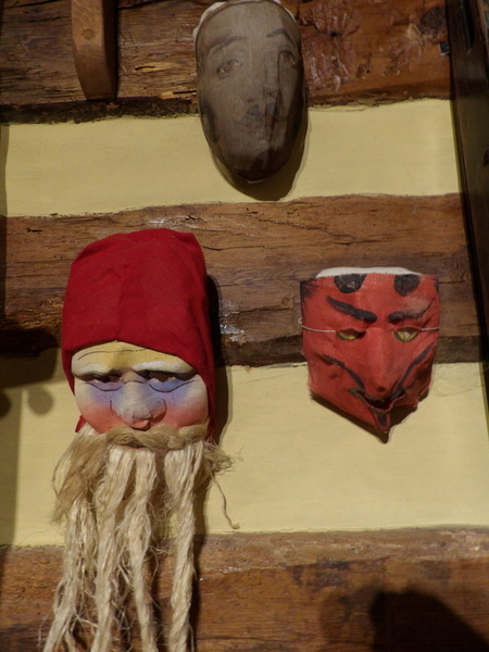 Belsnickel Christmas Masks