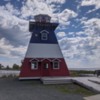 Île-aux-Foins Lighthouse: Île-aux-Foins Lighthouse