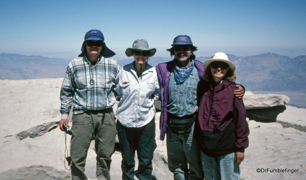 Mt. Whitney hike 09-1994 (40c) Mt. Whitney Peak