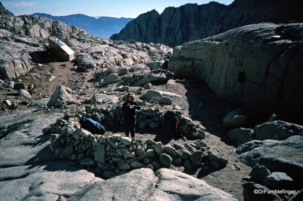 Mt. Whitney hike 09-1994 (45) Trail Camp