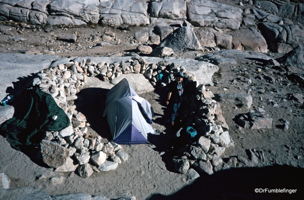 Mt. Whitney hike 09-1994 (23) Trail Camp