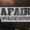 Anti Slavery Banner
