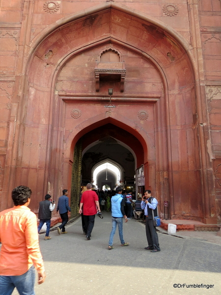 04 Red Fort, Delhi. Lahori Gate