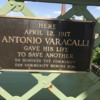 Bridge Antonio Varacalli Plaque
