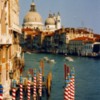 Venice Canal Striped Poles