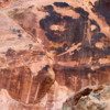 03 Dinosaur National Monument.  Car Tour (77) Indian Rock-art  site Cub Creek