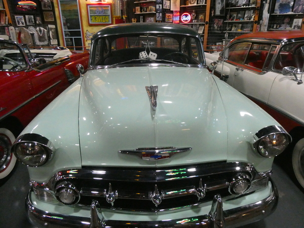 16 Russell's Travel Center. 1953 Chevy Belair