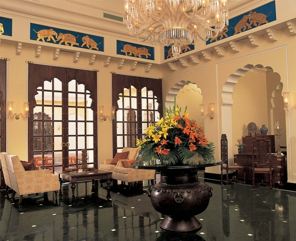 The Lobby - The Oberoi Vanyavilas , Ranthambhore